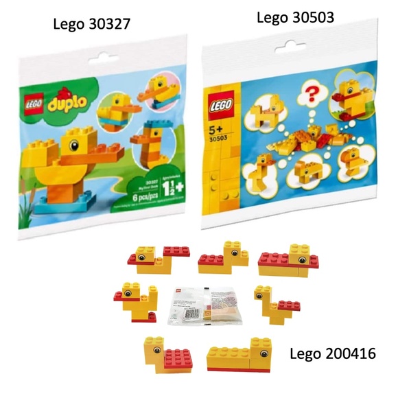 Lego Toys Lego 20046 Serious Play Duck 30503 Make Your Own